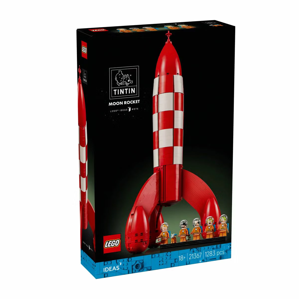LEGO Ideas Tintin® Moon Rocket - Model 21367 (18+ Years)
