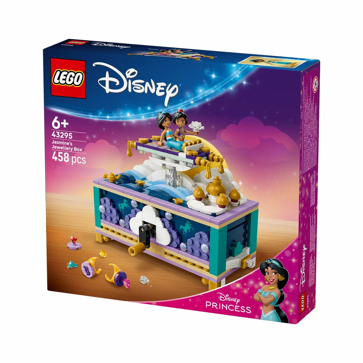 LEGO Disney Jasmine's Jewelry Box - Model 43295 (6+ Years)