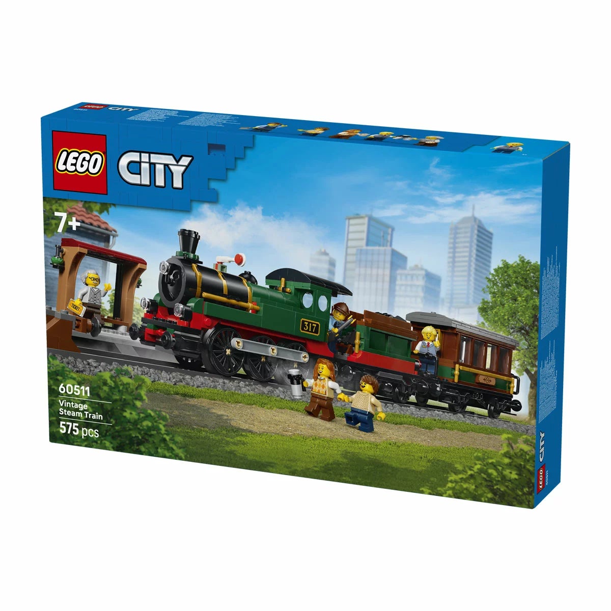 LEGO City Vintage Steam Train - Model 60511 (7+ Years)
