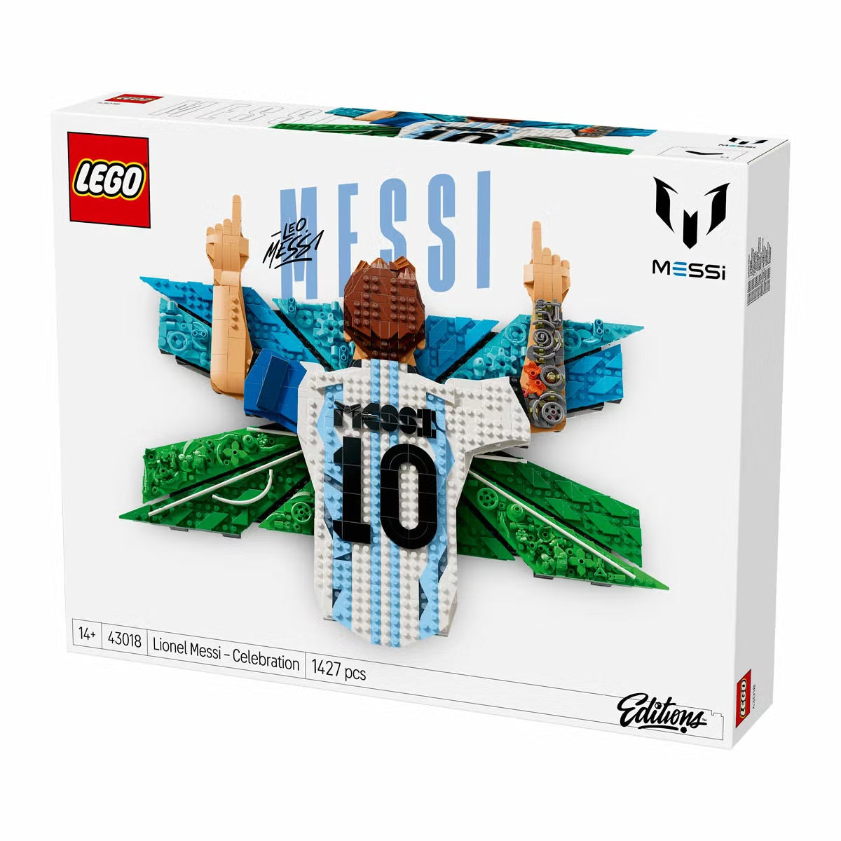 LEGO Editions Football Messi Portrait - Model 43018 (14+ Years)