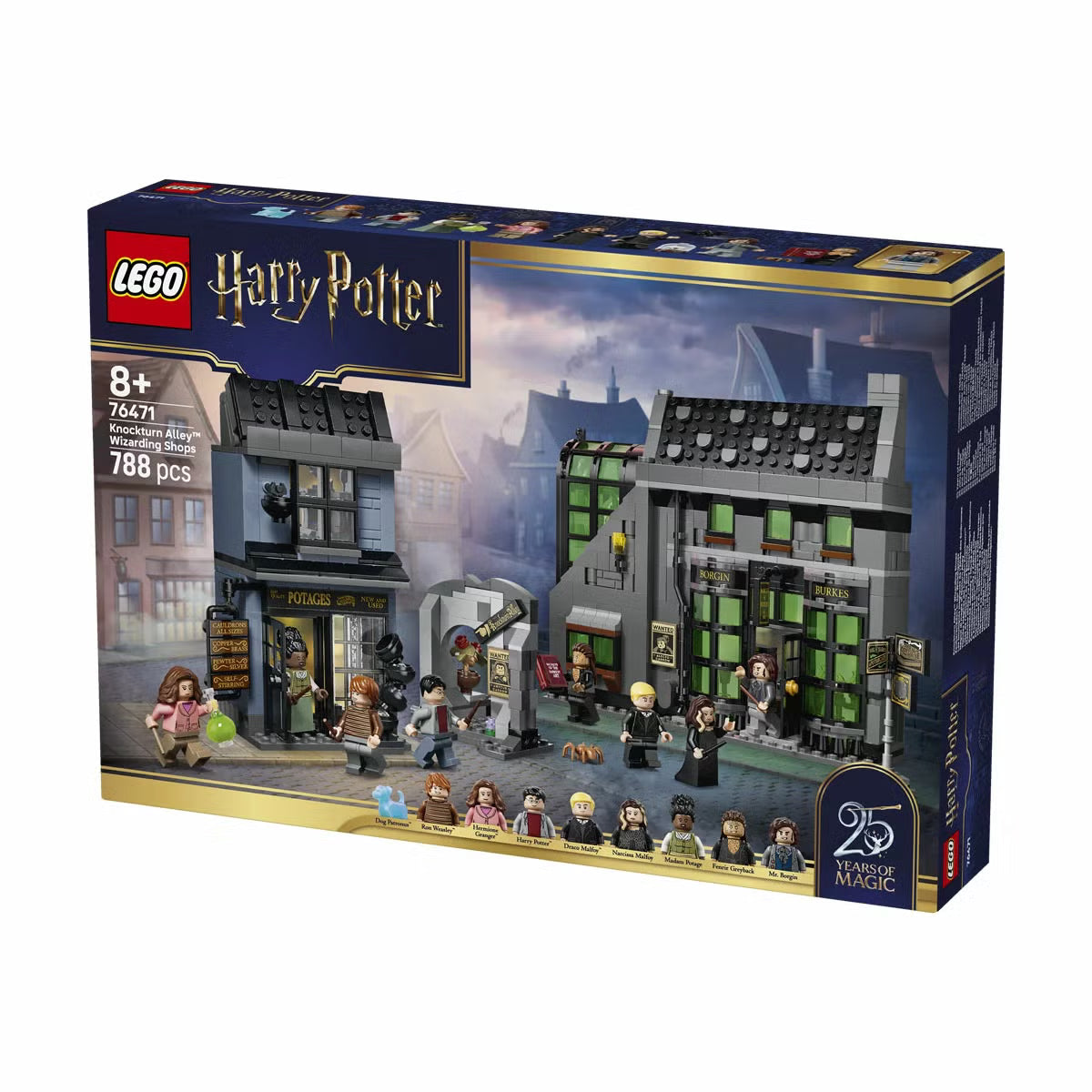LEGO Harry Potter Knockturn Alley Wizarding Shops - Model 76471 (8+ Years)