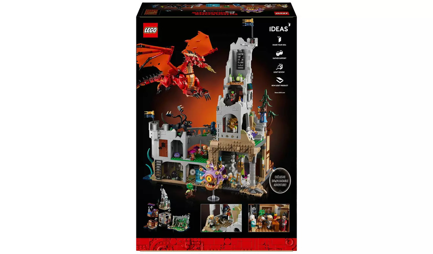 LEGO Ideas Dungeons & Dragons: Red Dragon's Tale Set 21348