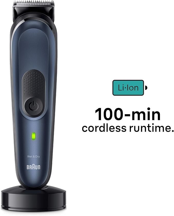 Braun All-In-One Style Kit Series 7 MGK7410, 10-in-1 Kit For Beard