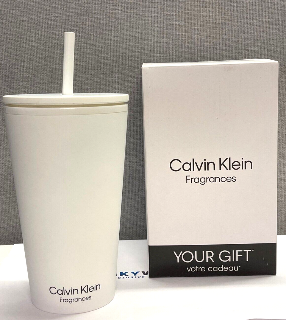Calvin Klein WHITE Coffee Cup