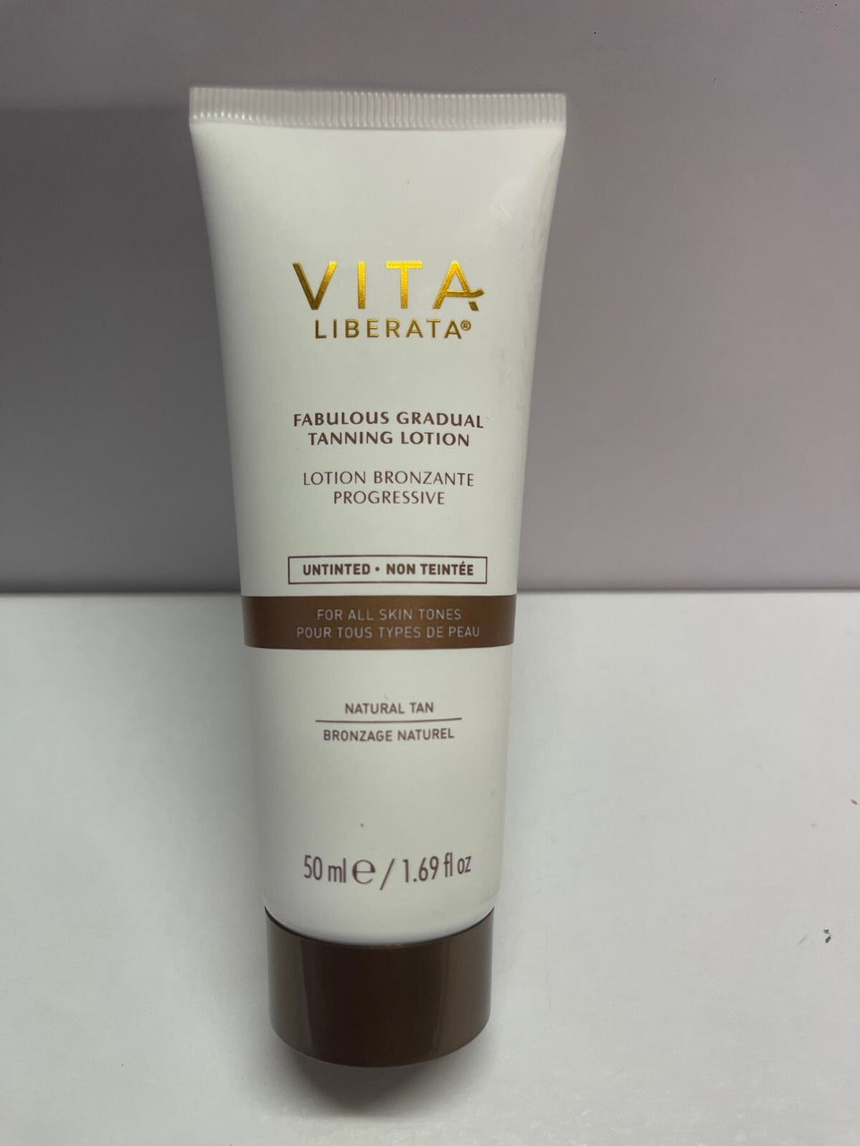 Vita Liberata Fabulous Gradual Tanning Lotion Untinted Natural Tan 50ml - Sealed