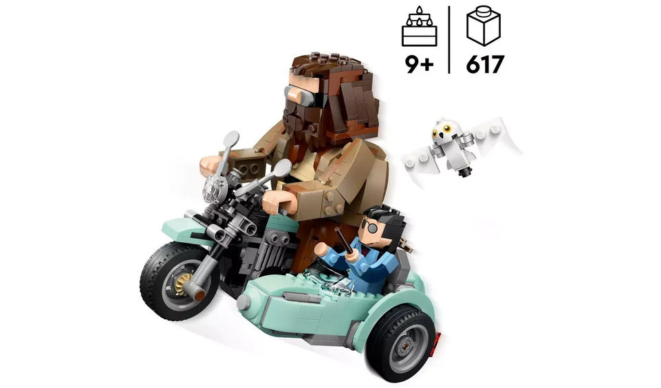 LEGO Harry Potter Hagrid & Harry's Motorcycle Ride Toy 76443