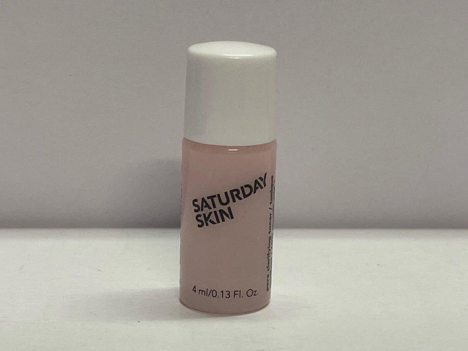 Saturday Skin Pore Clarifying Toner/tonique 4ml Travel Size