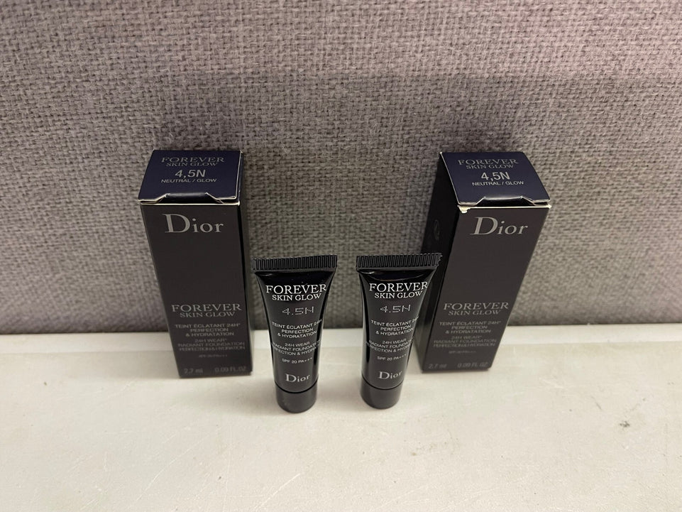 2X dior forever skin glow 4.5N neutral glow 2.7ml