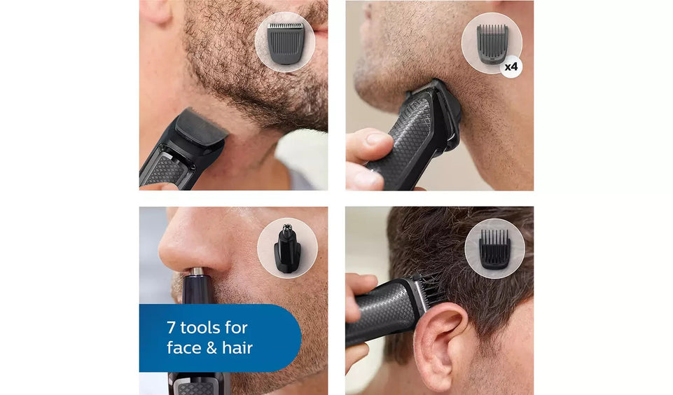 Philips 7 in 1 Beard Trimmer and Hair Clipper Kit MG3720/33