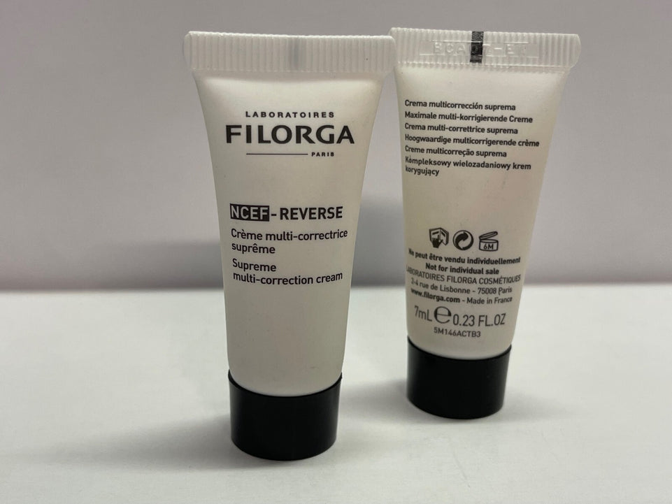 2x FILORGA NCEF-REVERSE SUPREME MULTI-CORRECTION CREAM 14ml, 2x7ml travel size