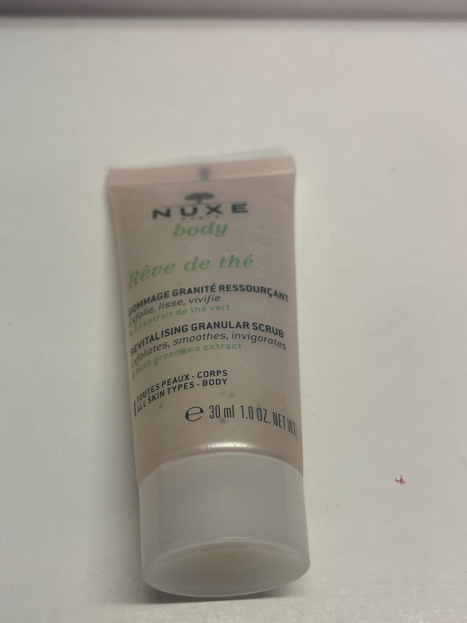 NUXE Body Revitalising granular scrub 30ml ORIGINAL