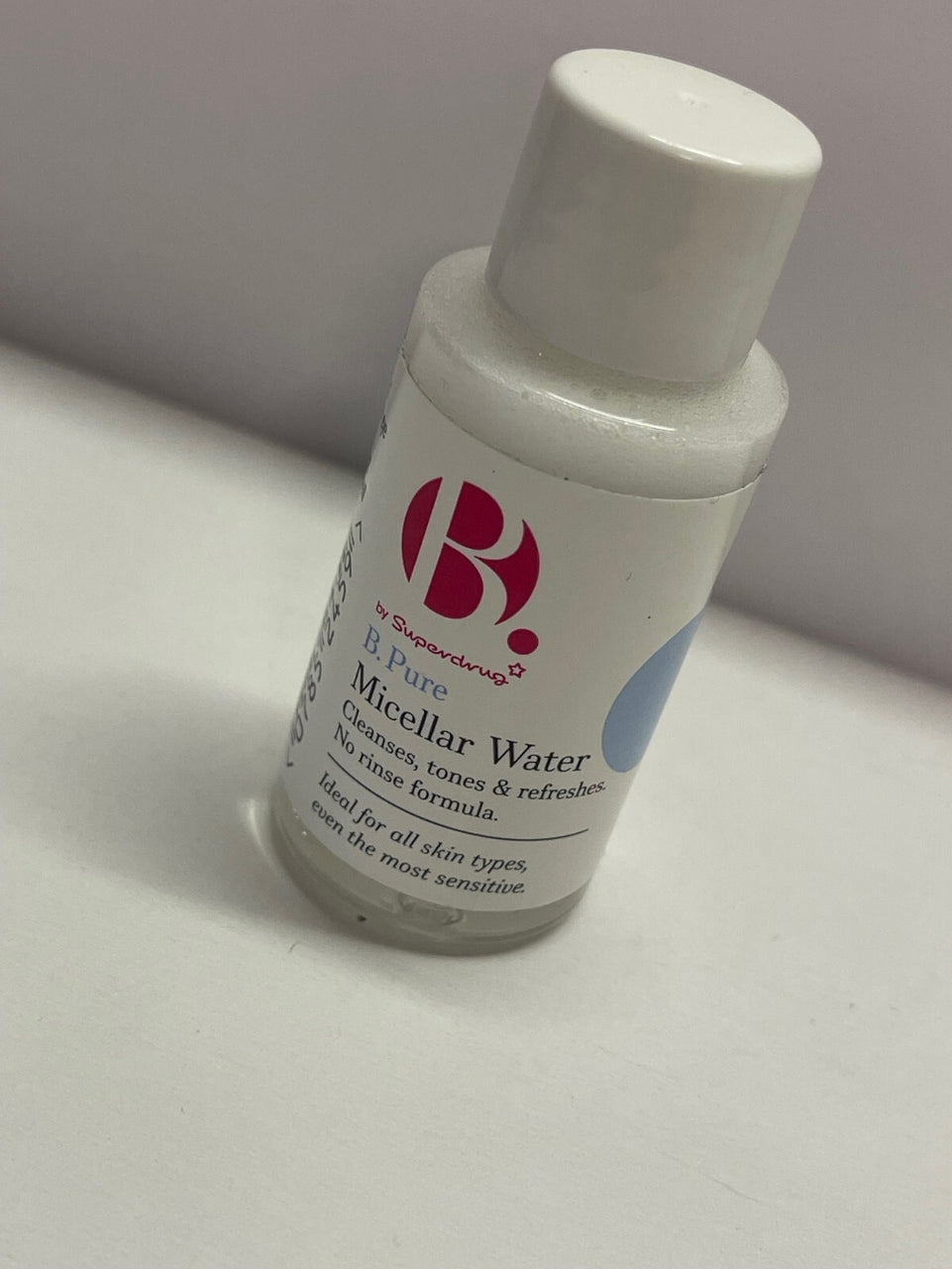Superdrug B. Pure Micellar water 25ml