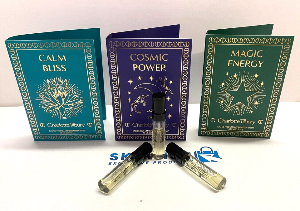 Charlotte Tilbury Eau De Parfum /cosmic/ magic/ calm bliss 3x1.5ml New