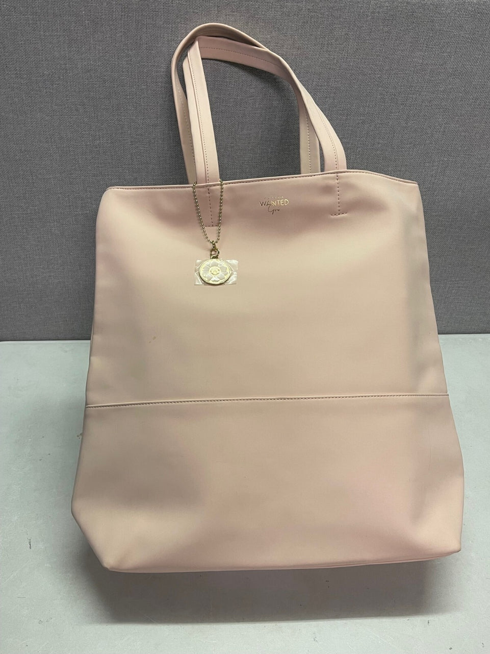 WANTED GIRL AZZARO PARFUMS Pink Charm WEEKENDER TOTE SHOULDER TRAVEL HANDBAG