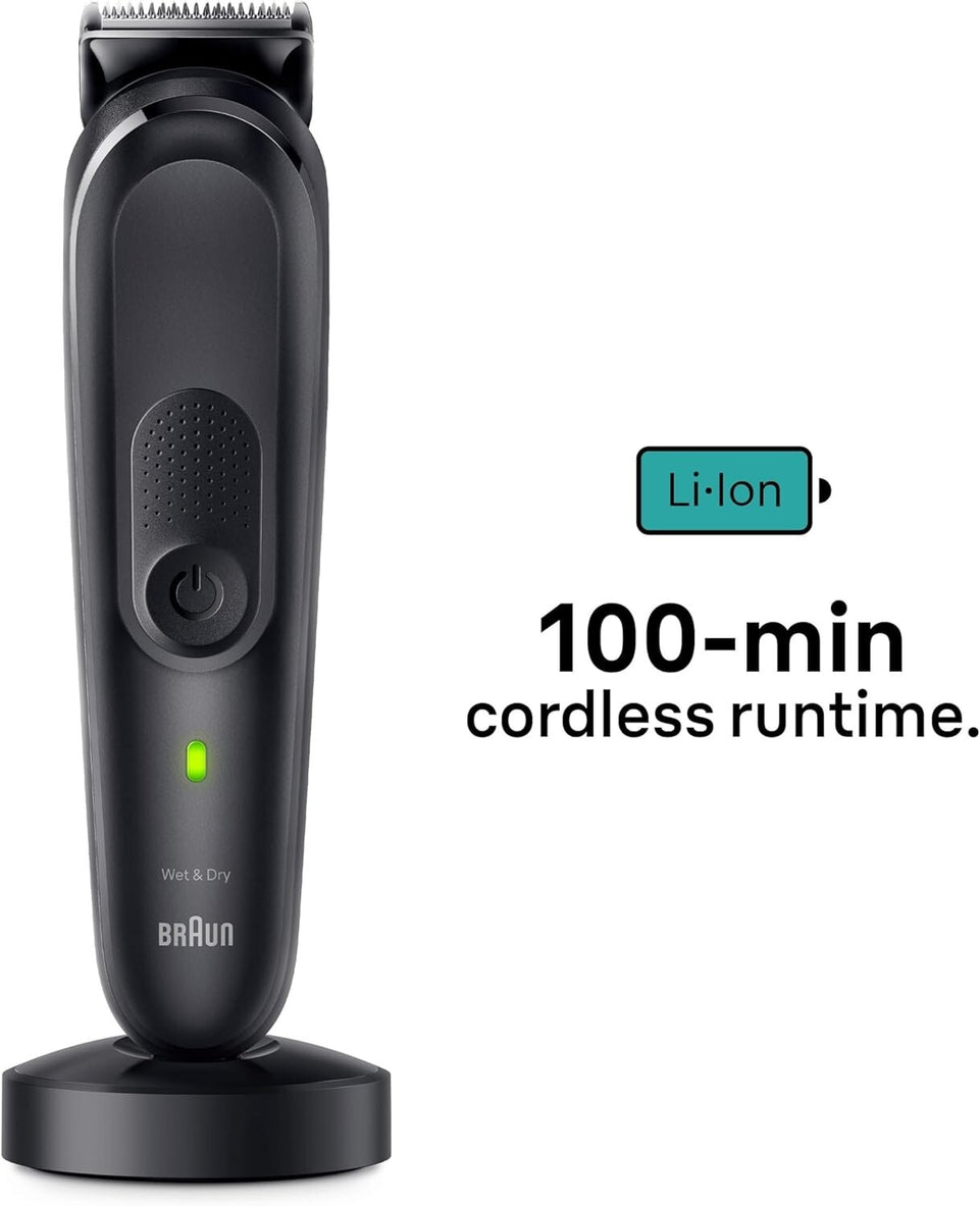 Braun All-in-One Style Kit Series 7 MGK7470, Beard Trimmer Men Rechargeable,16-1