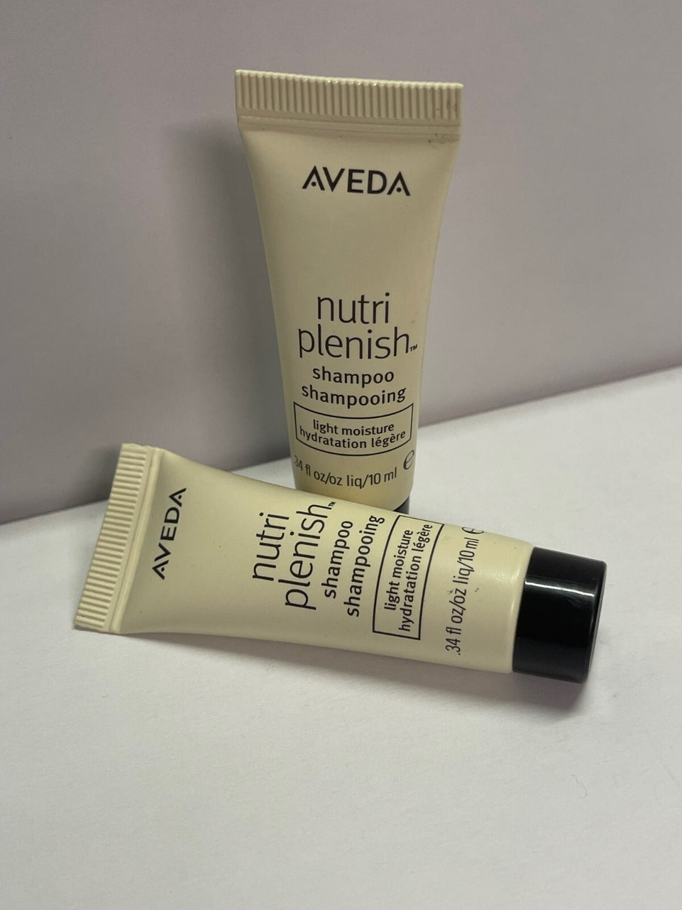 2x Aveda Nutri Plenish Light Moisture Shampoo 10ml Tube trial size10mlx2=20ml