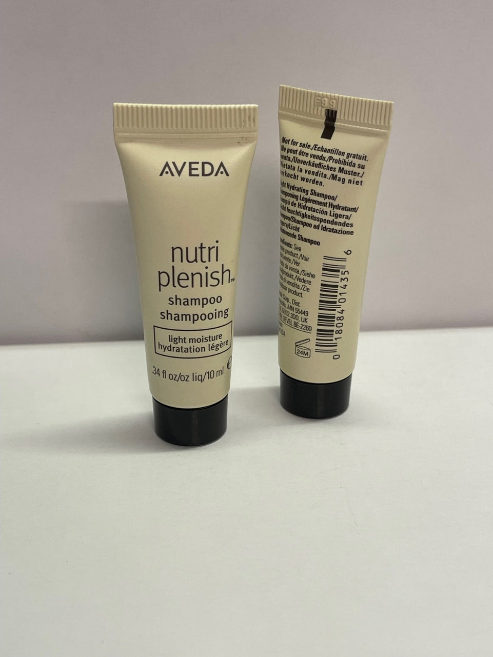 2x Aveda Nutri Plenish Light Moisture Shampoo 10ml Tube trial size10mlx2=20ml