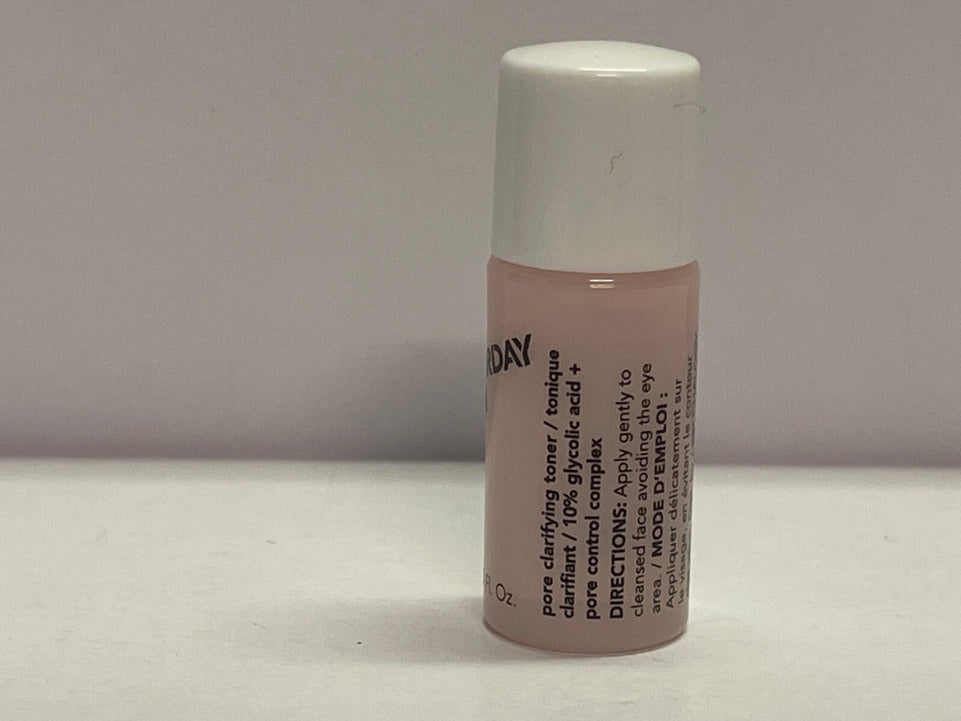 Saturday Skin Pore Clarifying Toner/tonique 4ml Travel Size