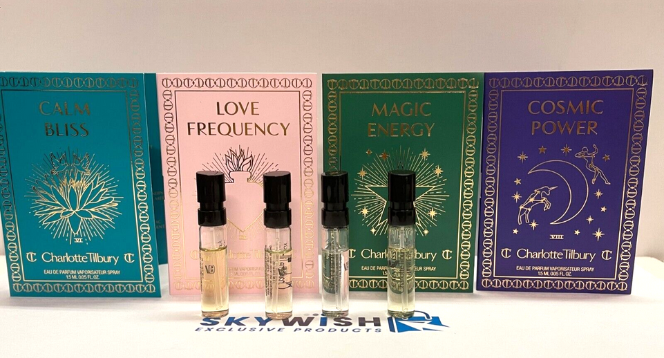 Charlotte Tilbury Eau de Parfum Discovery Set (4 x 1.5ml) Travel Size