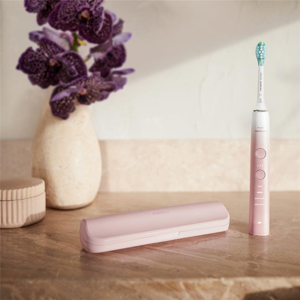 PHILIPS Sonicare Diamond Clean Series 9000 HX9911/84 Electric Toothbrush pink