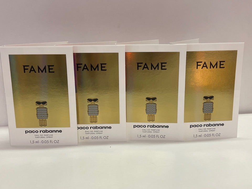 3x Paco Rabanne FAME Eau De Parfum (3x 1.5ml Sample Spray