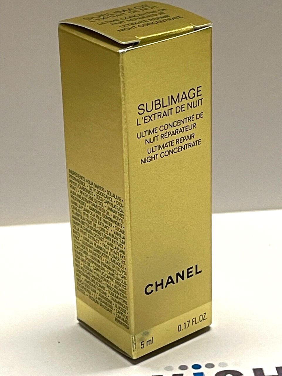 Chanel Sublimage L'Extrait De Nuit Ultimate Repair Night Concentrate 5ml Refill