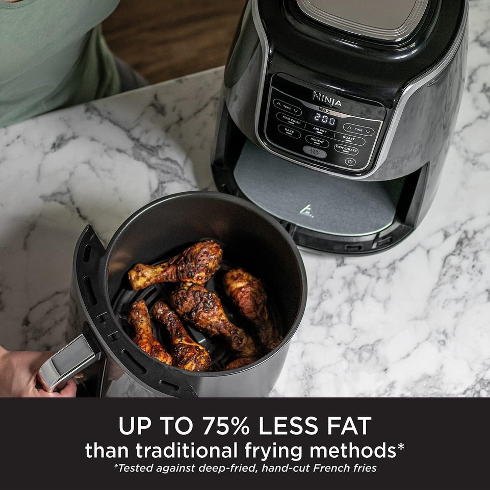 Ninja AF160UK 1750W 5.2L Air Fryer - Black (AF160UK)