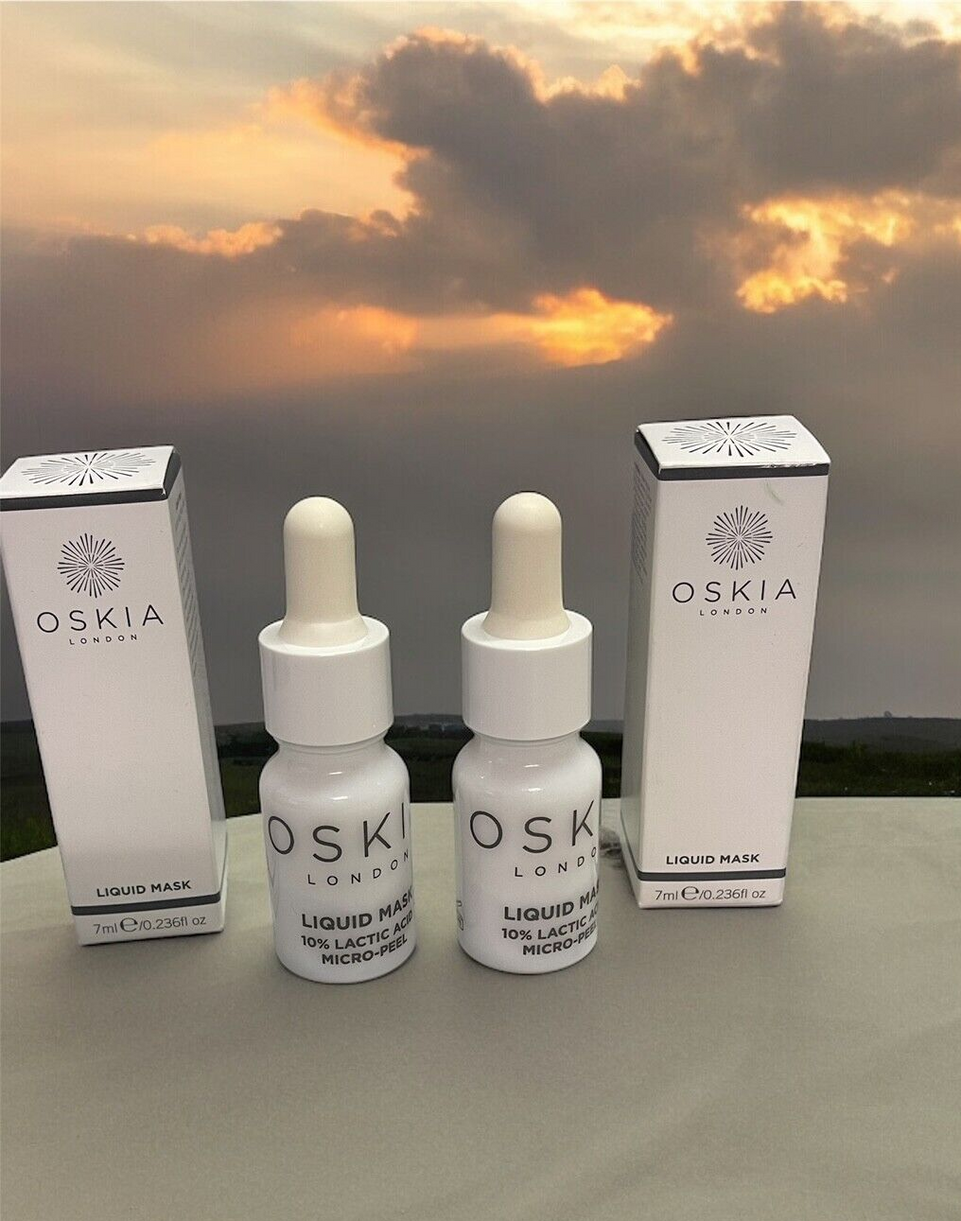 2x Oskia London Liquid Mask 7ml X2=14m
