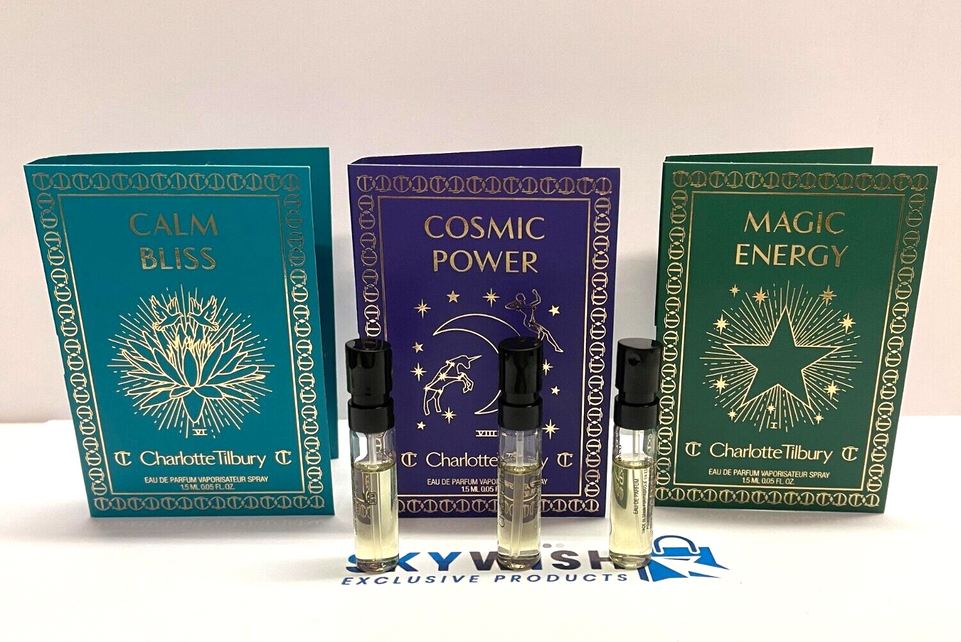 Charlotte Tilbury Eau De Parfum /cosmic/ magic/ calm bliss 3x1.5ml New