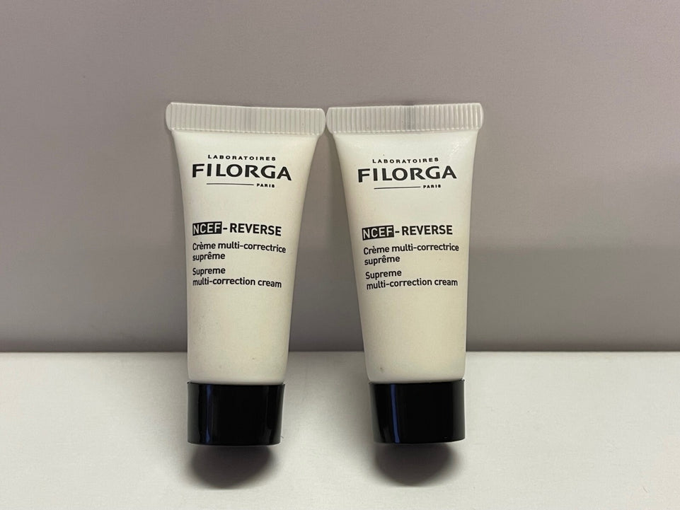 2x FILORGA NCEF-REVERSE SUPREME MULTI-CORRECTION CREAM 14ml, 2x7ml travel size