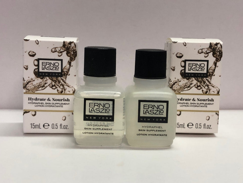 2xErno Laszlo Hydrate And Nourish Hydraphel Skin Supplement Lotion 15ml