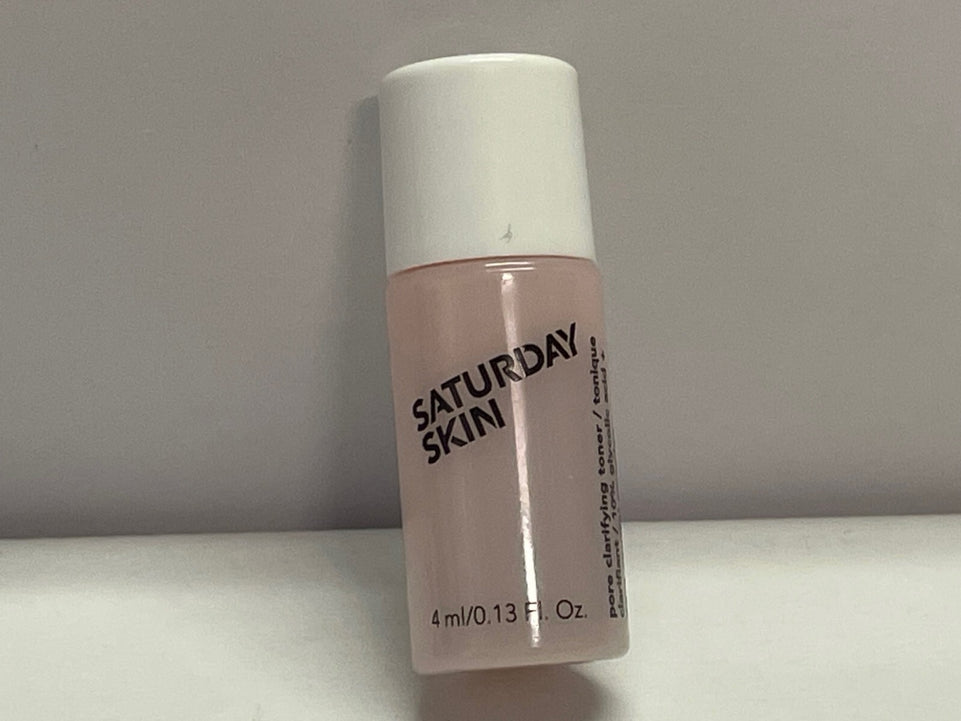 Saturday Skin Pore Clarifying Toner/tonique 4ml Travel Size