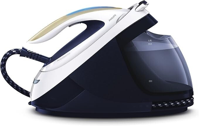 Philips PerfectCare Elite GC9630/20 Steam Generator Iron - Navy & White