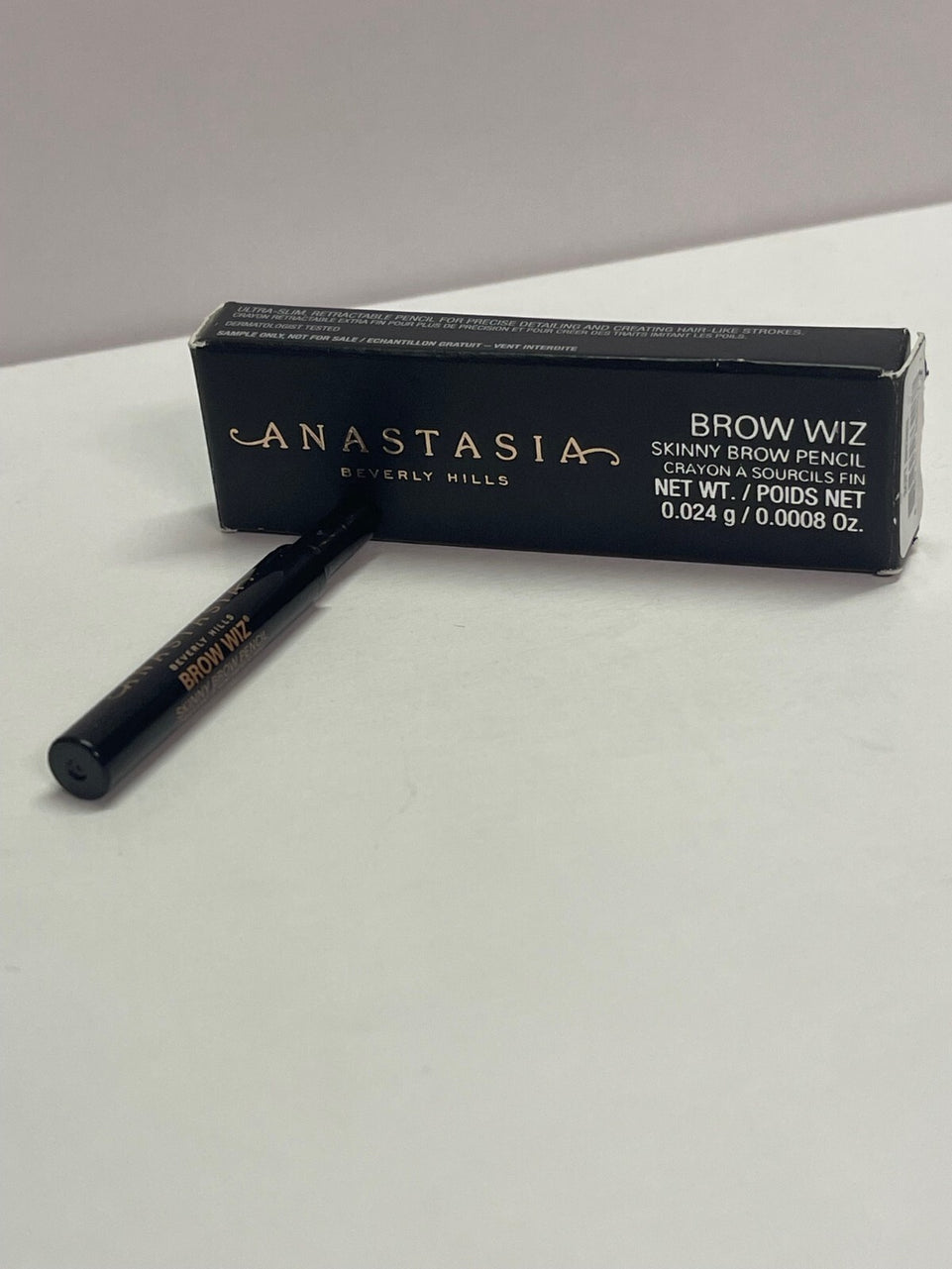 ANASTASIA BEVERLY HILLS BROW WIZ - SKINNY MEDIUM BROWN PENCIL. NEW