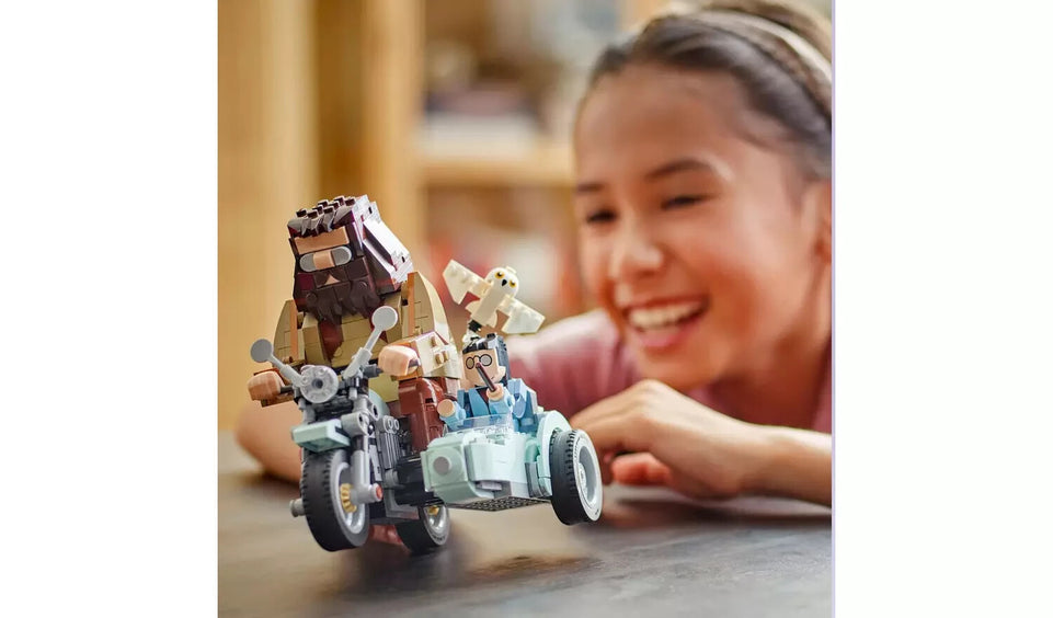 LEGO Harry Potter Hagrid & Harry's Motorcycle Ride Toy 76443