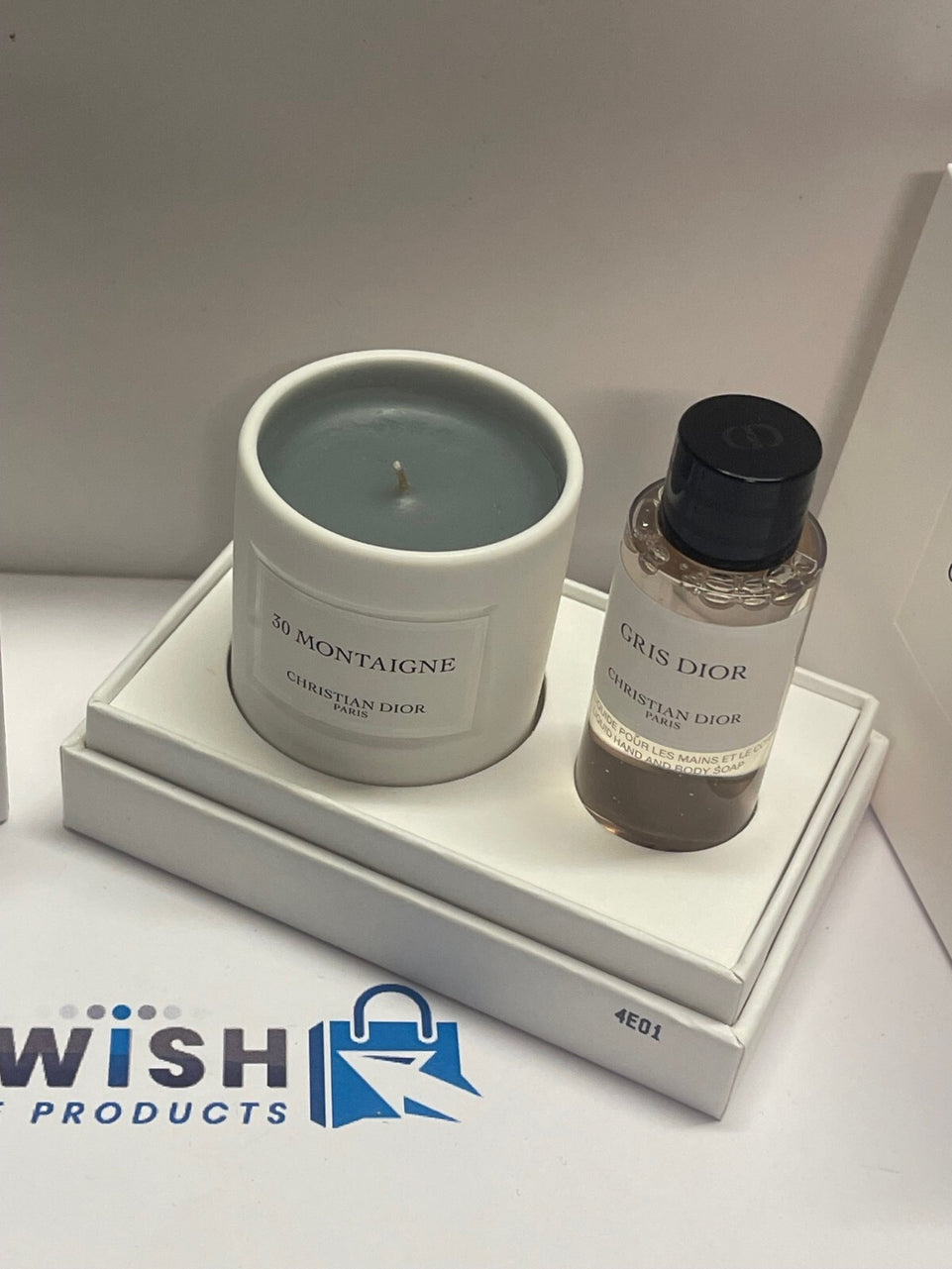 Dior 30 Montaigne 35g Scented Candle Gris Dior Liquid Hand & Body Soap Set BNIB