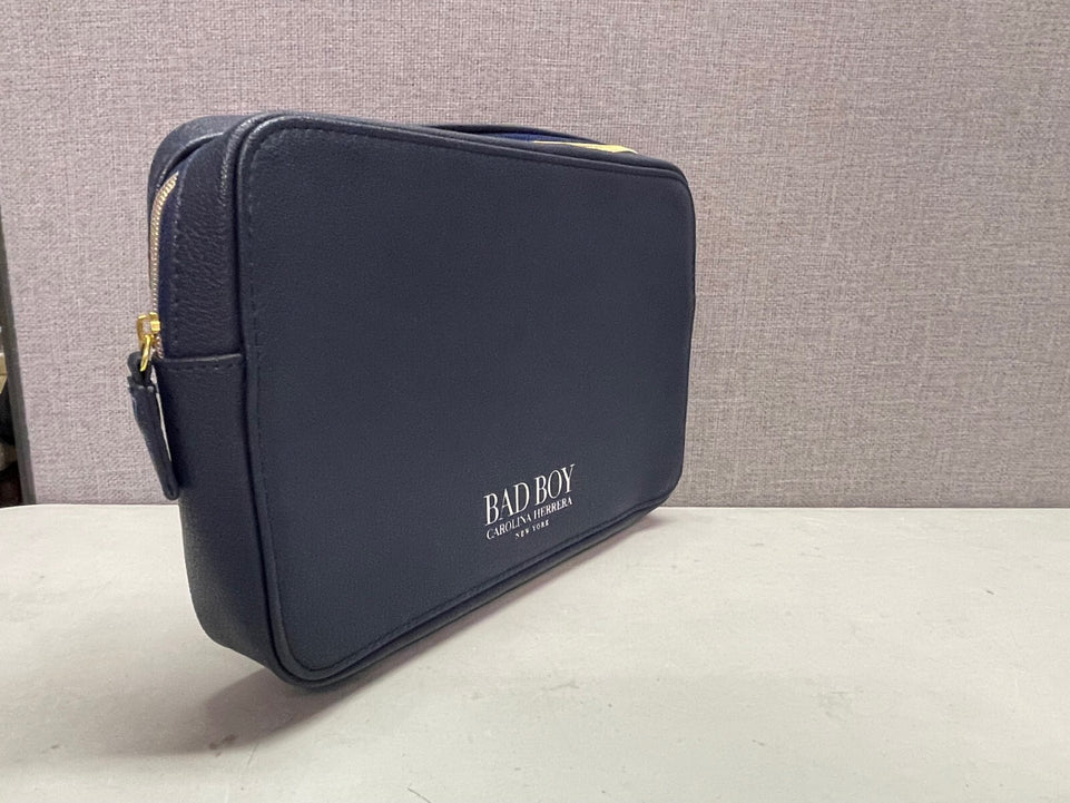Carolina Herrera Bad Boy Travel Blue Pouch About 15X25cm