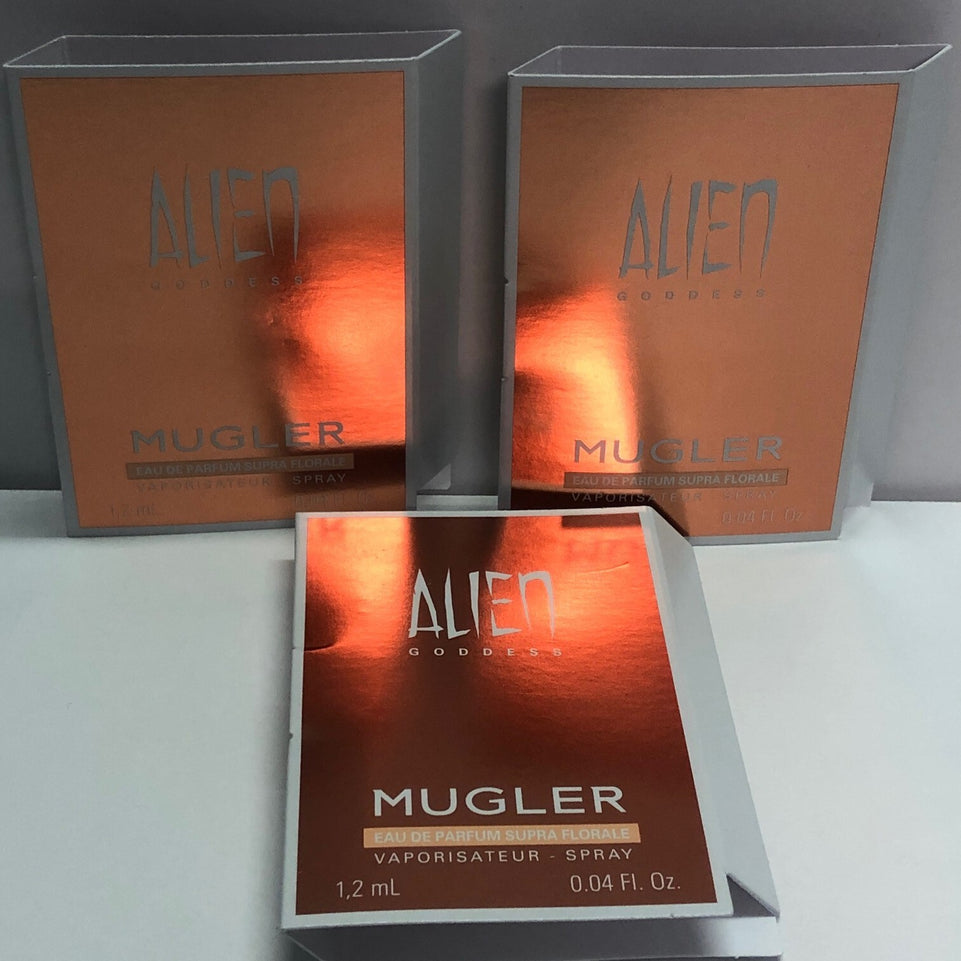 3x Thierry Mugler Alien Goddess Supra Florale Sample New