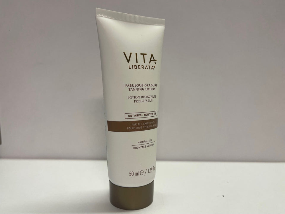Vita Liberata Fabulous Gradual Tanning Lotion Untinted Natural Tan 50ml - Sealed