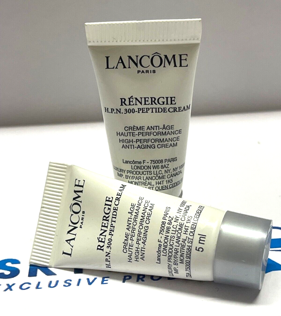 2X LANCOME Renergie H.P.N 300-Peptide Cream High Performance Anti-Aging 5mlX2