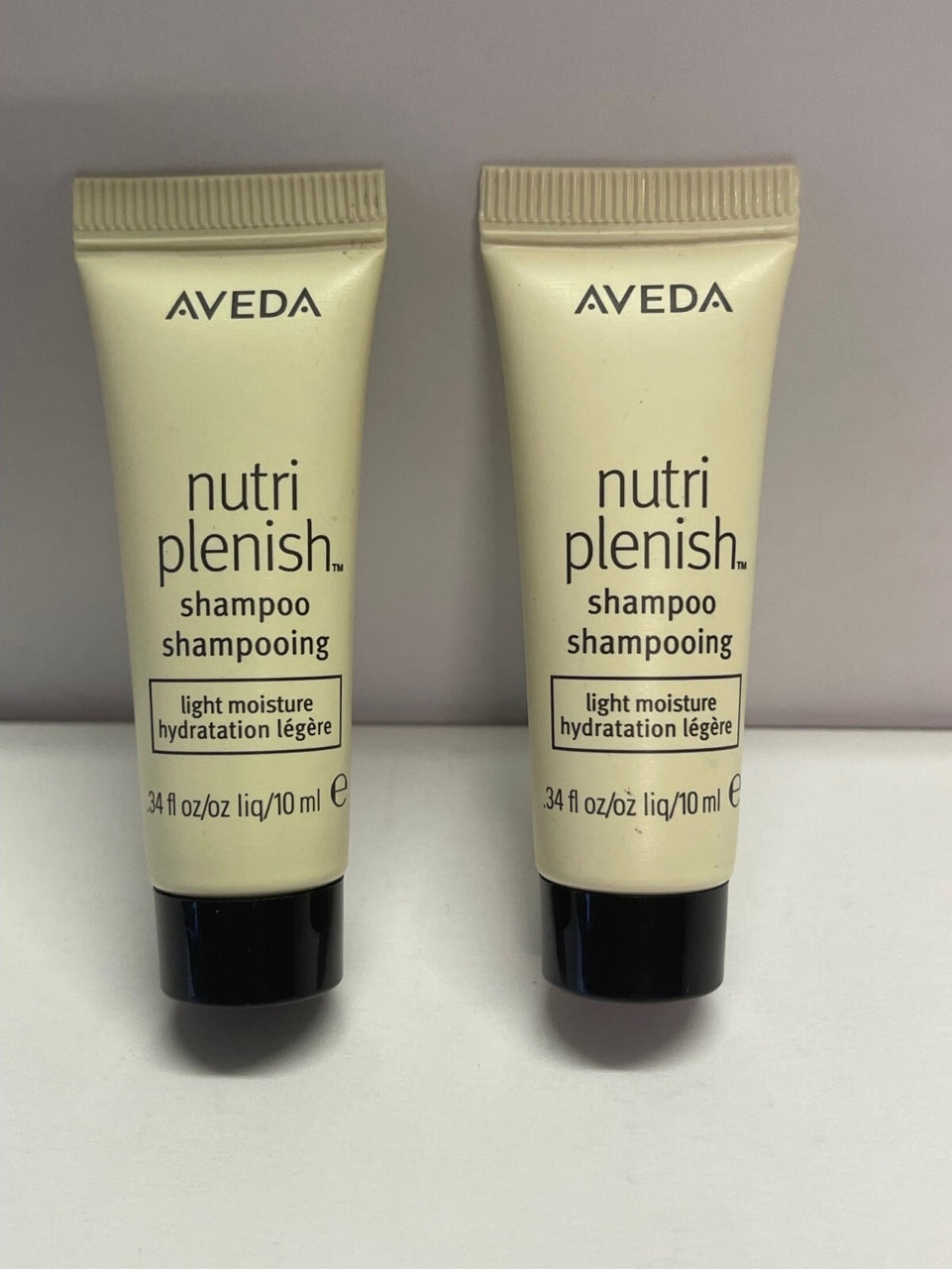 2x Aveda Nutri Plenish Light Moisture Shampoo 10ml Tube trial size10mlx2=20ml