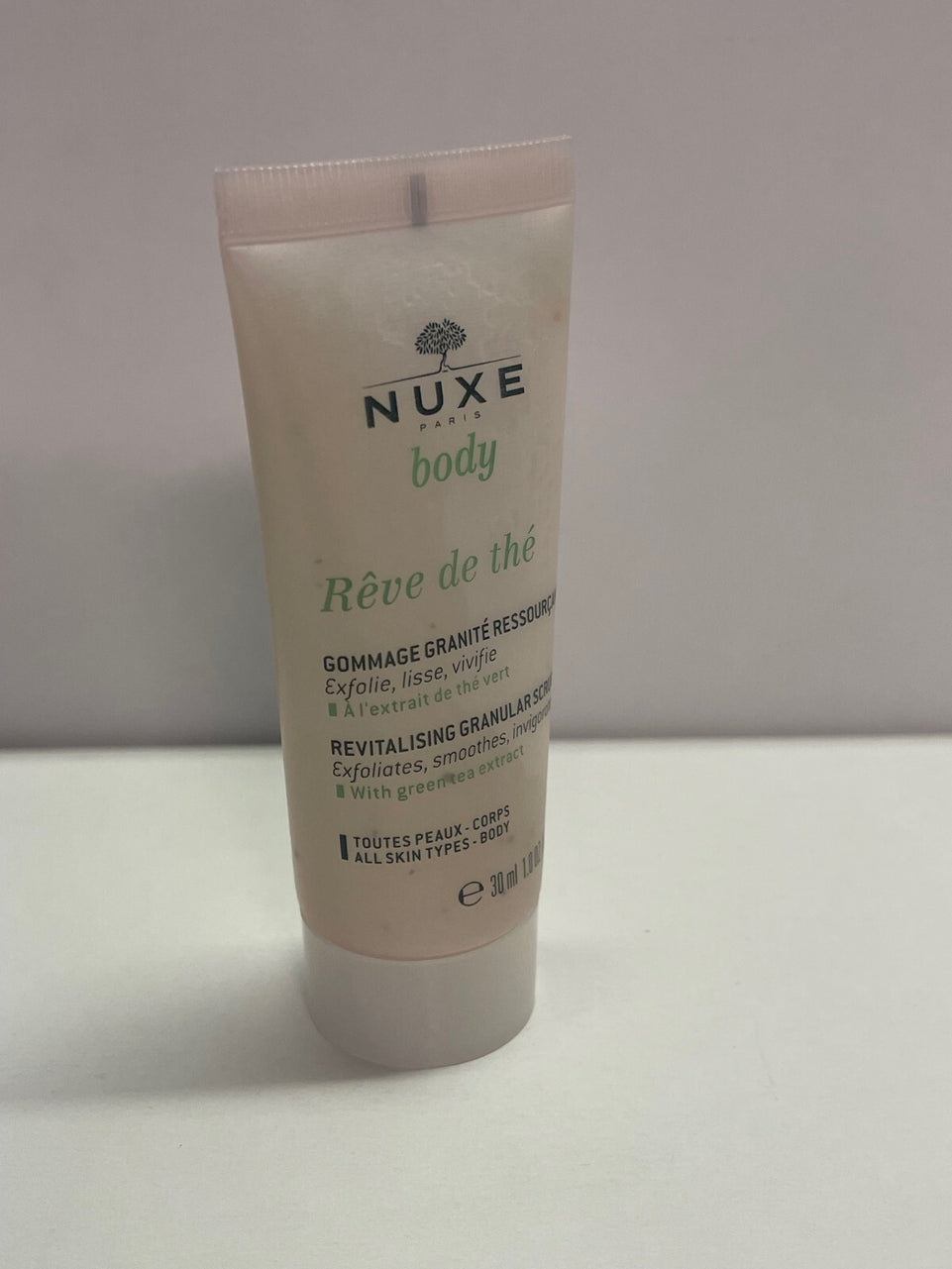 NUXE Body Revitalising granular scrub 30ml ORIGINAL