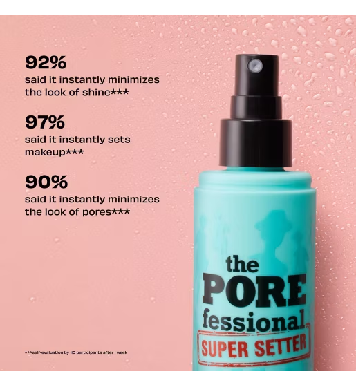 Benefit The Porefessional Super Setter Long Lasting Makeup Setting Spray 15ml