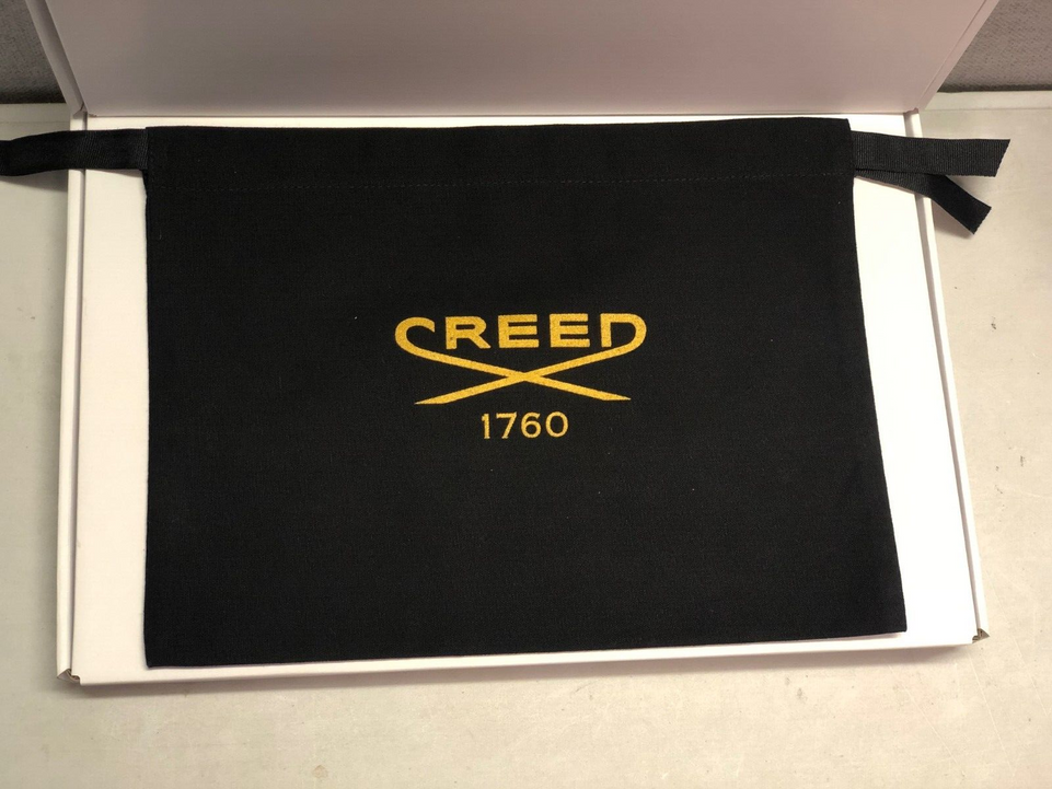 Creed Black Canvas gift bag toilet bag 27.5 x 21.5 Cm