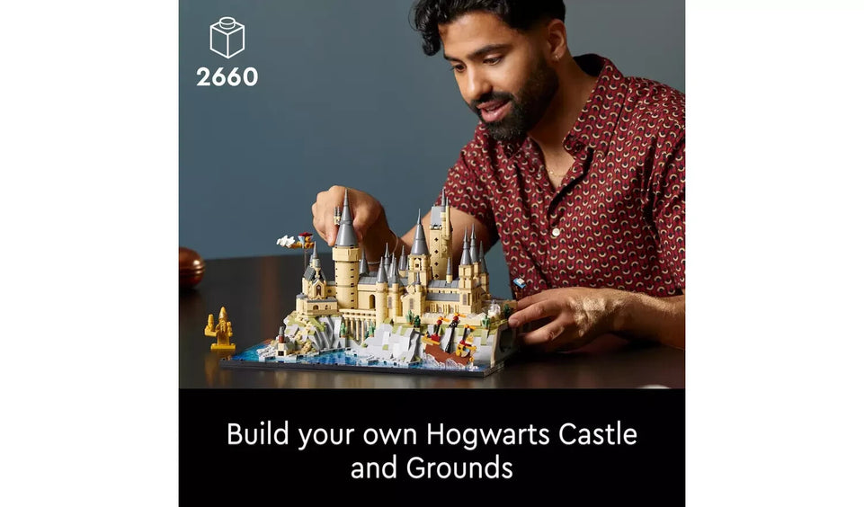 LEGO Harry Potter Hogwarts Castle and Grounds Big Set 76419 Age 18+ 2660pcs