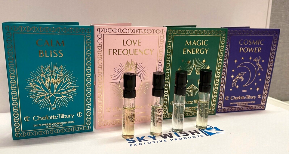 Charlotte Tilbury Eau de Parfum Discovery Set (4 x 1.5ml) Travel Size