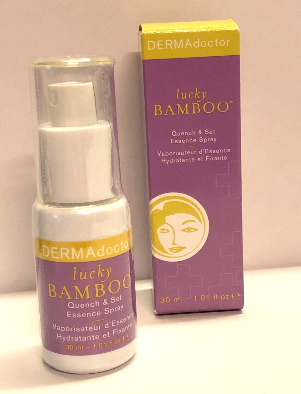 Dermadoctor Lucky Bamboo Quench & Set Essence Spray 30ml Boxed & Sealed