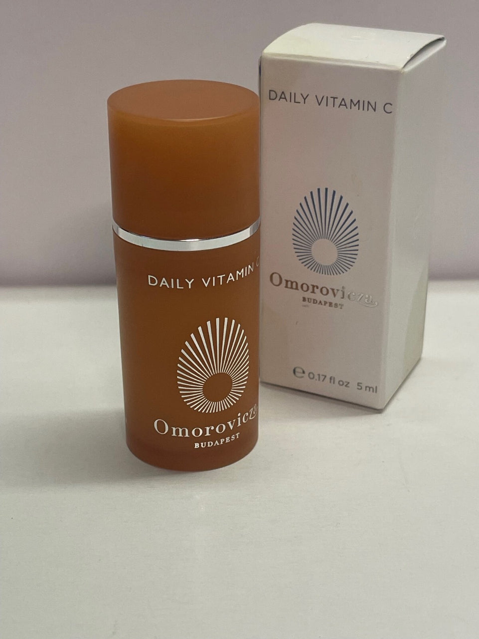 Omorovicza Daily Vitamin C Serum 5 ml boxed travel mini sizes