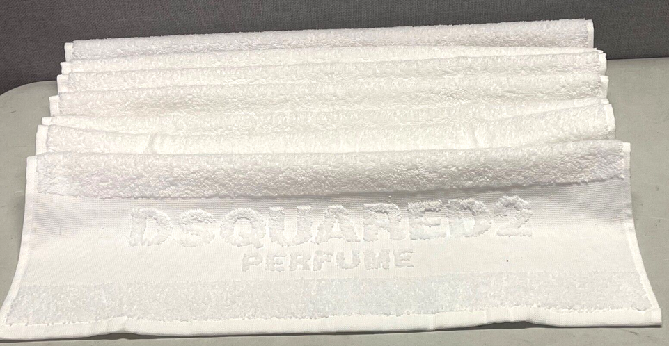 Dsquared2 Perfume white Gym Hand Towel 100cm x 51cm New in pack