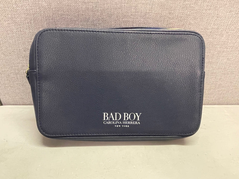 Carolina Herrera Bad Boy Travel Blue Pouch About 15X25cm